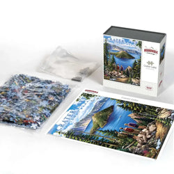 Crater Lake National Park 500 Piece Jigsaw Puzzle Boardwalk (ONLINE ORDER ONLY)