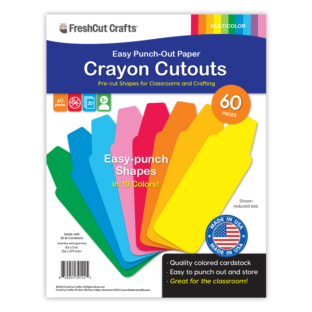 Crayon Cutouts (ONLINE ORDER ONLY)