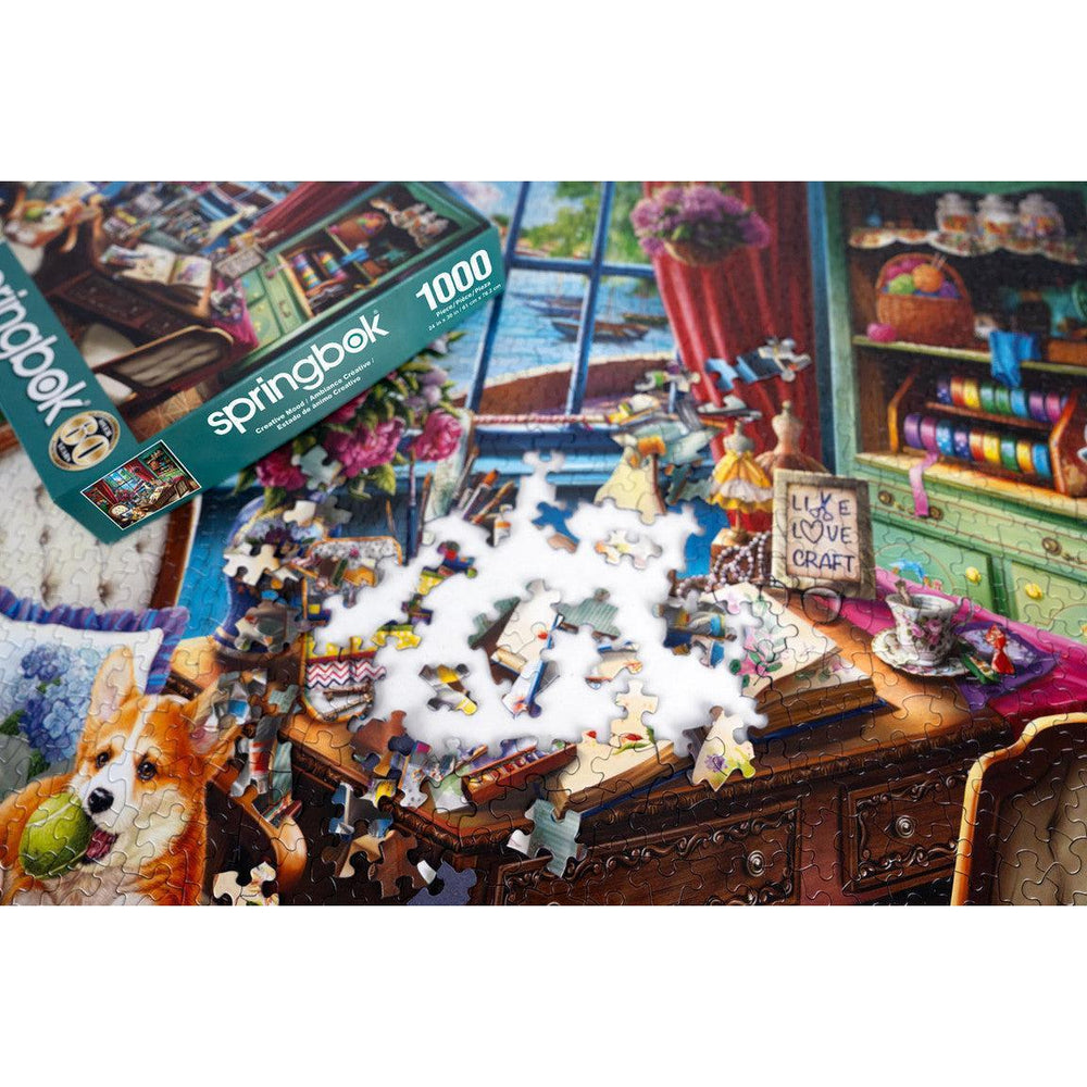 Creative Mood 1000 Piece Jigsaw Puzzle Springbok (ONLINE ORDER ONLY)