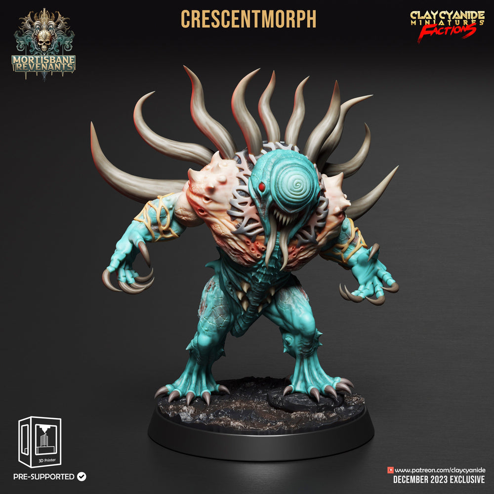 3D Printed Clay Cyanide Mortisbane Revenants - Moonmorphs Faction 28mm 32mm D&D (Online Only)
