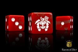 Crisis Robot Dice - Red (ONLINE ORDER ONLY)
