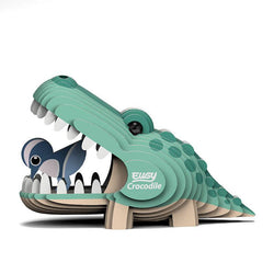 Crocodile 3D Cardboard Model Kit Eugy (ONLINE ORDER ONLY)