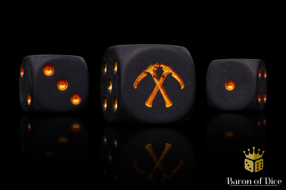 Crossed Scythes Dice (ONLINE ORDER ONLY)