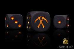 Crossed Scythes Dice (ONLINE ORDER ONLY)