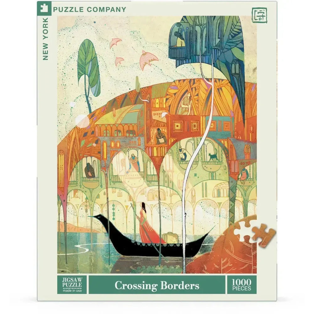 Crossing Borders 1000 Piece Jigsaw Puzzle NYPC (ONLINE ORDER ONLY)