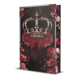 Crowned In Blood Hardcover Only - Dark Mafia Romance Special Edition