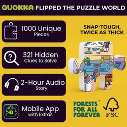 Cruise Vistas "Seek & See" 1000 Piece Jigsaw Puzzle Quokka