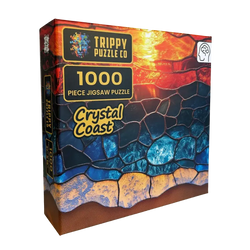 Crystal Coast 1000 Piece Jigsaw Puzzle Trippy (ONLINE ORDER ONLY)
