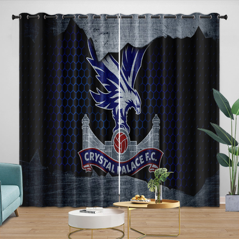 Crystal Palace Curtains Blackout Window Drapes Room Decoration (Online Order Only)