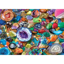 Crystals & Gemstones 1000 Piece Jigsaw Puzzle Peter Pauper (ONLINE ORDER ONLY)