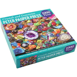 Crystals & Gemstones 1000 Piece Jigsaw Puzzle Peter Pauper (ONLINE ORDER ONLY)