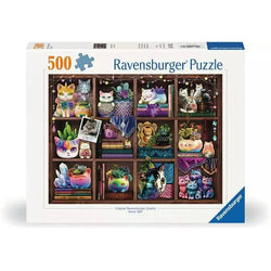 Cubby Cats & Succulents 500 Piece Jigsaw Puzzle Ravensburger (ONLINE ORDER ONLY)