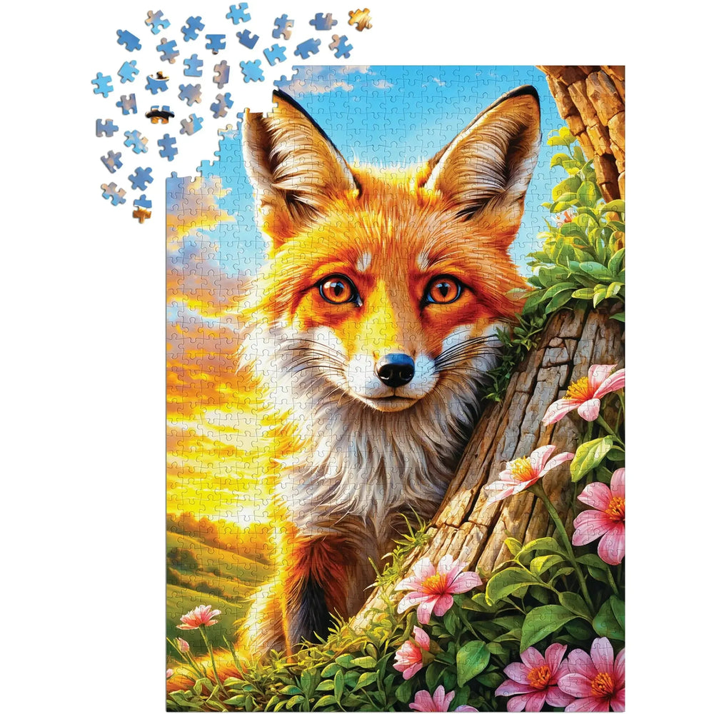 Curious Fox 1000 Piece Jigsaw Puzzle Enjoy (ONLINE ORDER ONLY)
