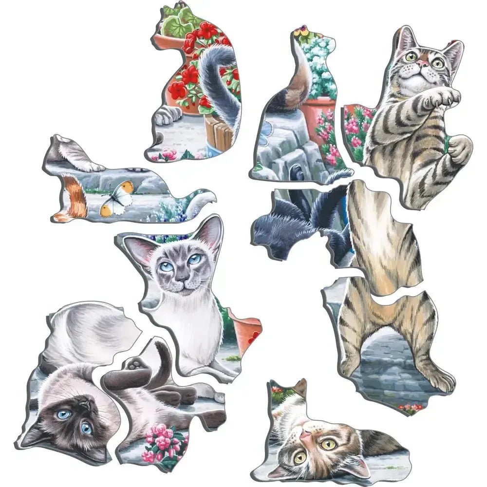 Cute Cats 45 Piece Tray Jigsaw Puzzle Larsen (ONLINE ORDER ONLY)