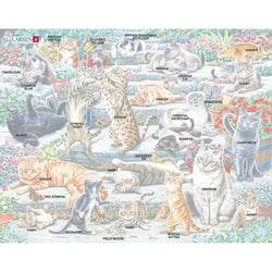 Cute Cats 45 Piece Tray Jigsaw Puzzle Larsen (ONLINE ORDER ONLY)