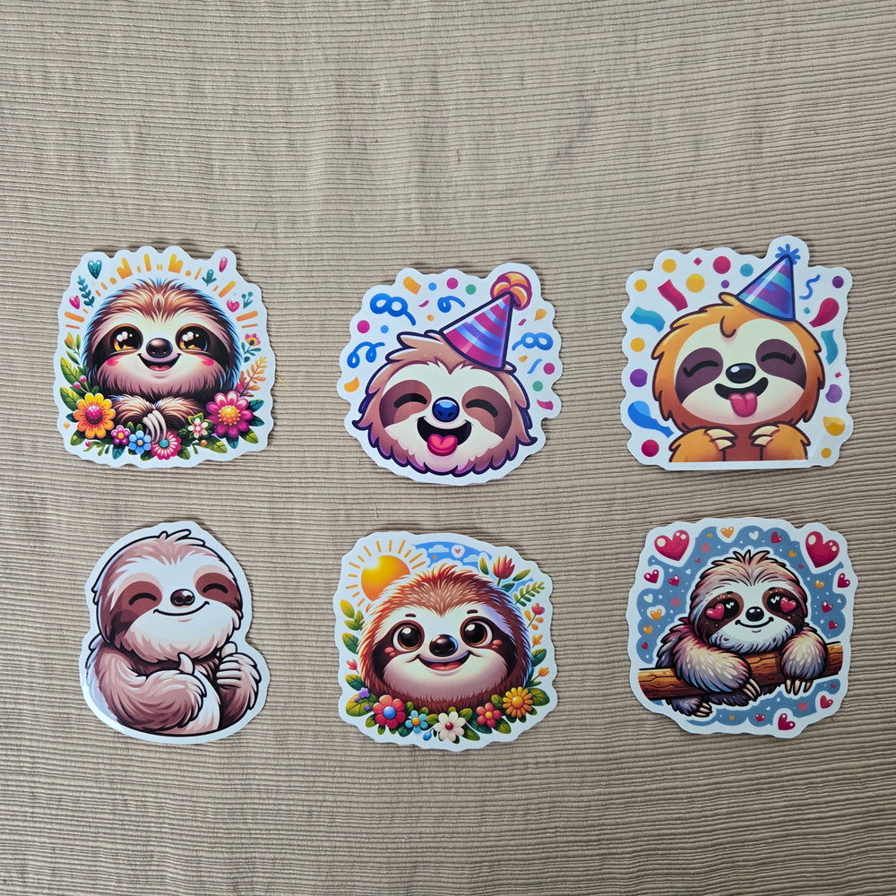 Adorable Sloth Sticker (ONLINE ORDER ONLY)