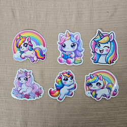 Cute Unicorn Series 2 Stickers (ONLINE ORDER ONLY)