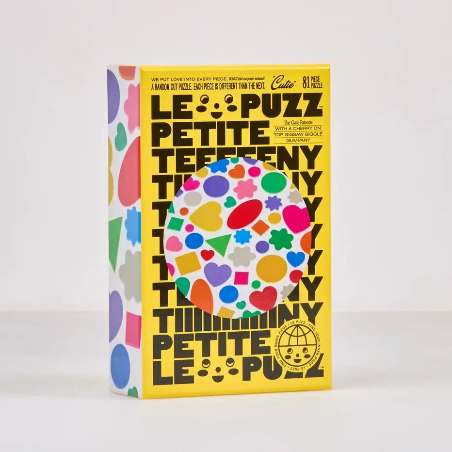 Cutie 81 Piece Round Jigsaw Puzzle Le Puzz (ONLINE ORDER ONLY)