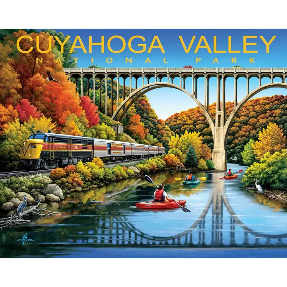 Cuyahoga Valley National Park 210 Piece Jigsaw Puzzle Boardwalk (ONLINE ORDER ONLY)