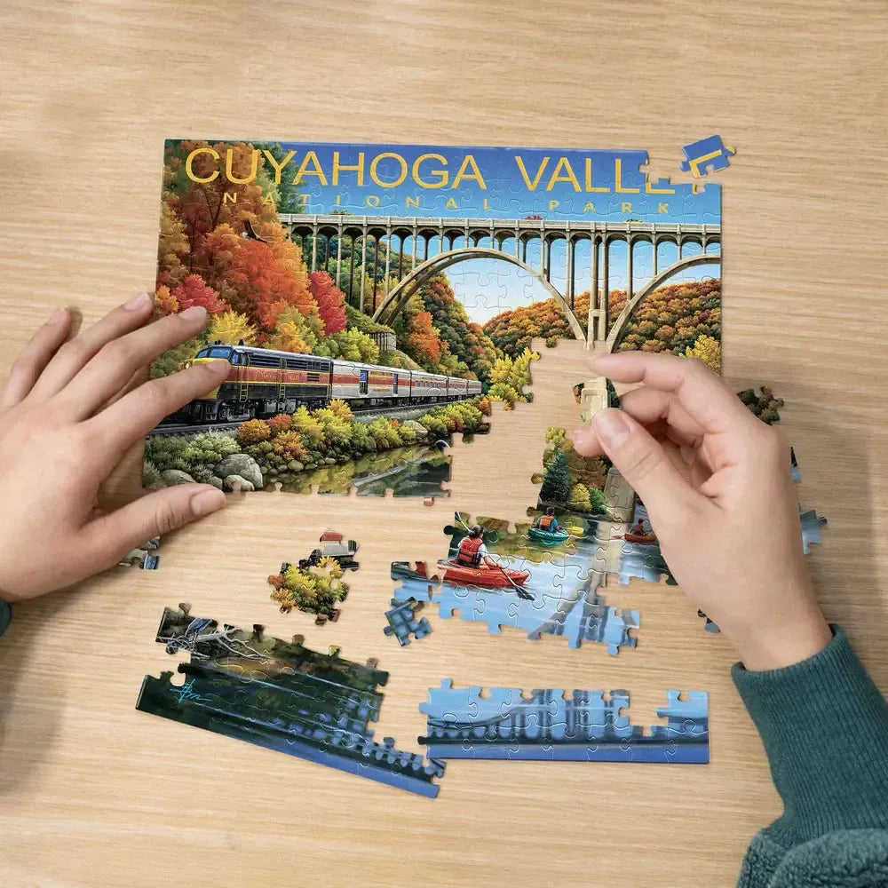 Cuyahoga Valley National Park 210 Piece Jigsaw Puzzle Boardwalk (ONLINE ORDER ONLY)