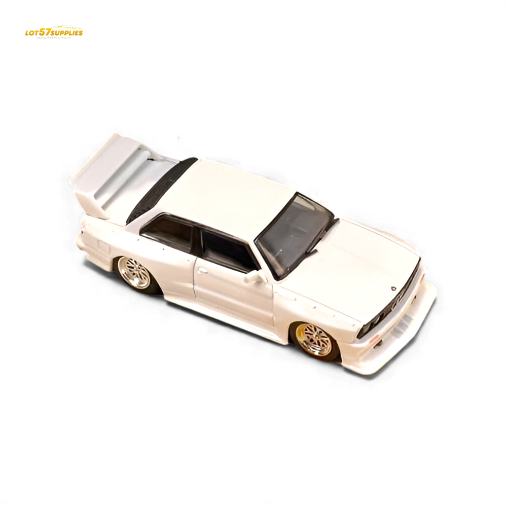 (Pre-Order) SW BMW E30 M3 LTO Modified - White 1:64 (ONLINE ORDER ONLY)