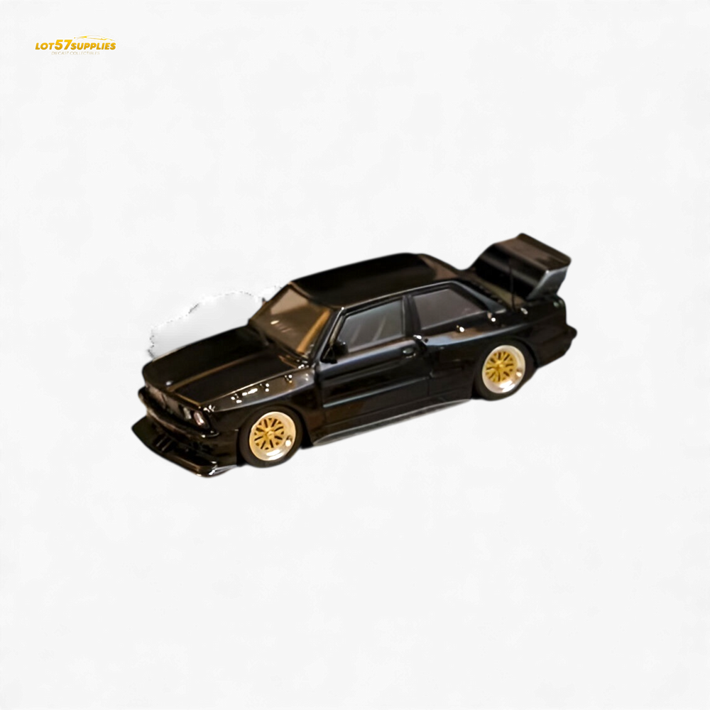 (Pre-Order) SW BMW E30 M3 LTO Modified - Black 1:64 (ONLINE ORDER ONLY)