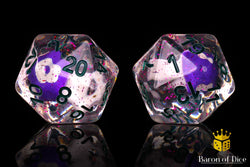Purple Mushroom Single D20 (ONLINE ORDER ONLY)