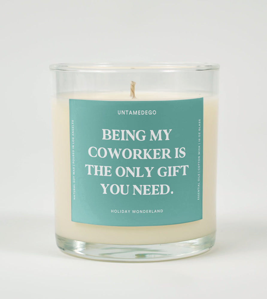 Being My Coworker Is The Only Gift You Need Glass Candle (Online Order Only)
