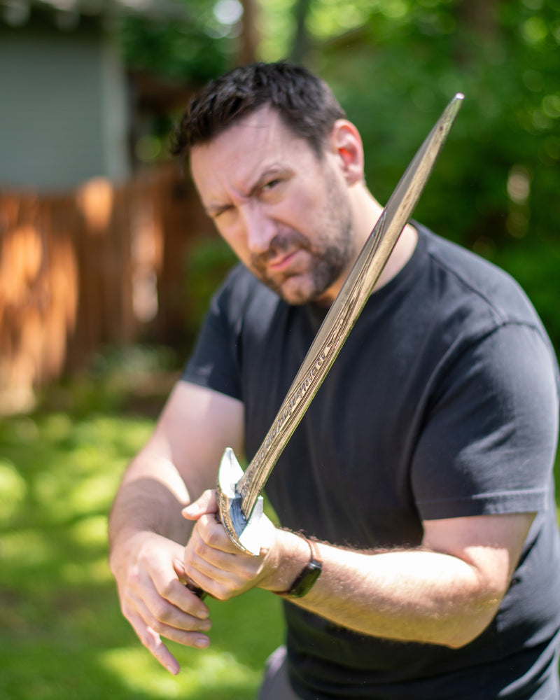 Bee Sting Sword Fake Film Costume Prop (ONLINE ORDER ONLY)