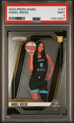 Graded 2024 Panini Prizm Angel Reese #147 Rookie RC Basketball Card PSA 9 Mint