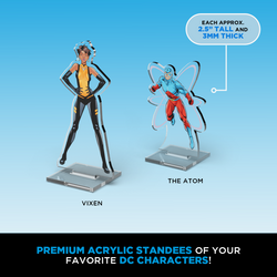 DC 2DZ Acrylic Standees: Pack 4 (ONLINE ORDER ONLY)