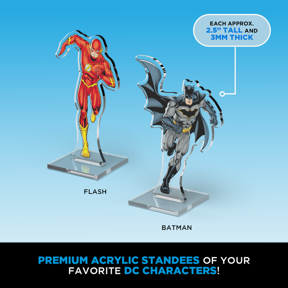 DC 2DZ Acrylic Standees: Pack 1 (ONLINE ORDER ONLY)