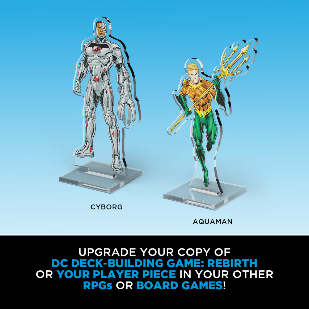DC 2DZ Acrylic Standees: Pack 2 (ONLINE ORDER ONLY)