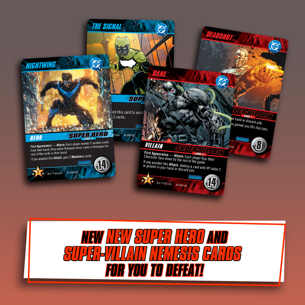 DC Deck-Building Game: Arkham Asylum Shadows Expansion