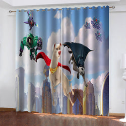 DC League of Super-Pets Curtains Blackout Window Drapes (Online Order Only)