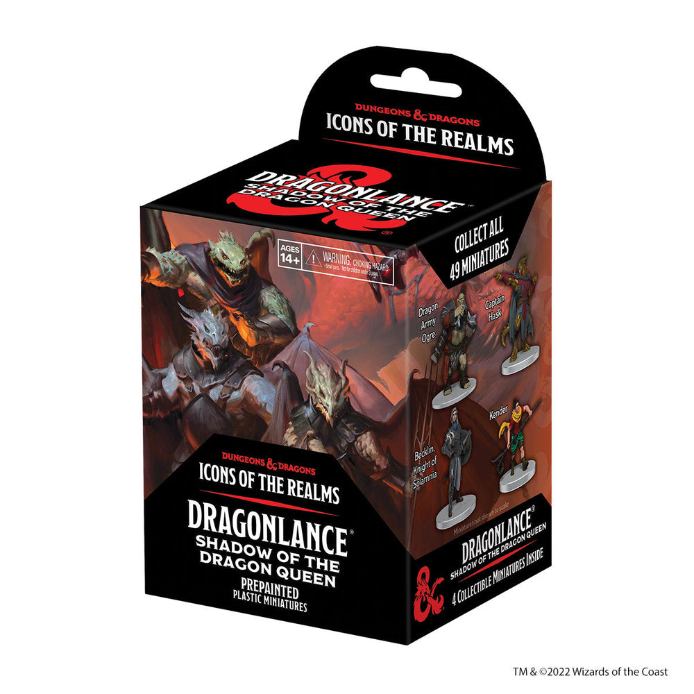 D&D: Icons of the Realms - Dragonlance: Shadow of the Dragon Queen Booster (ONLINE ORDER ONLY)