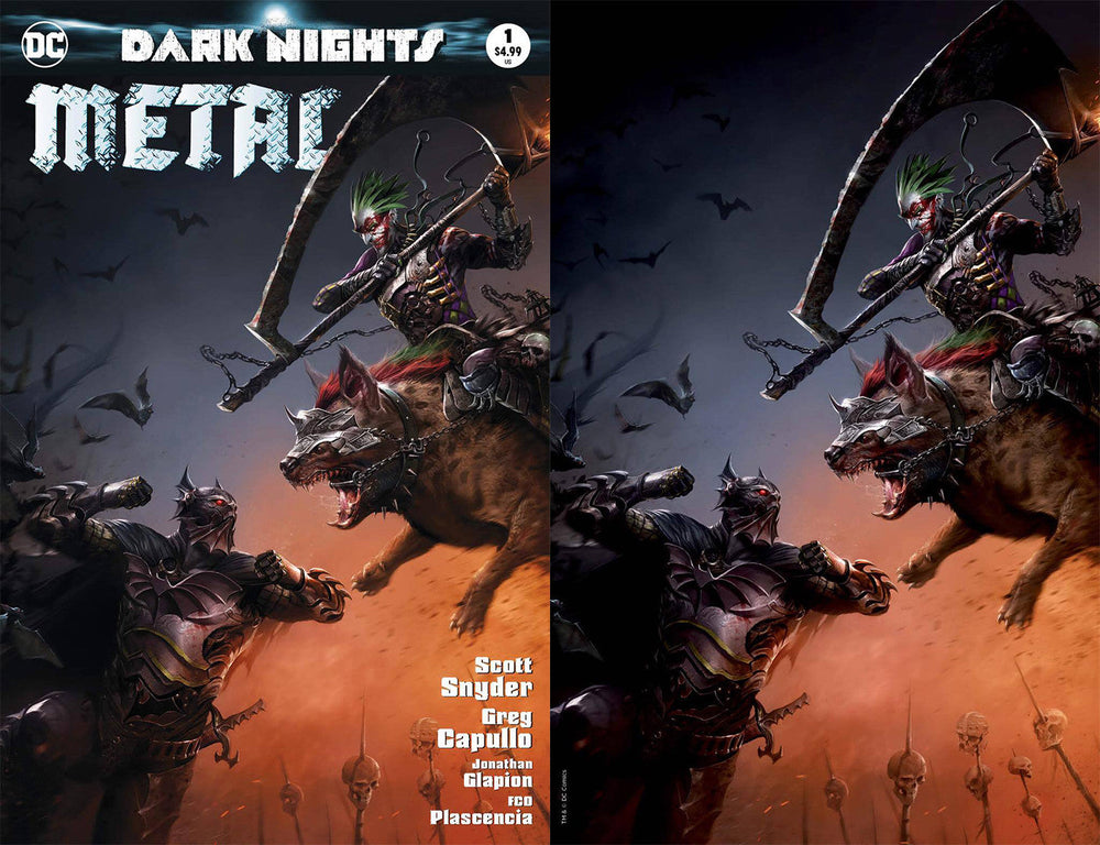 Dark Nights Metal 1 DC 2017 Francesco Mattina Variant Batman Joker (ONLINE ORDER ONLY)