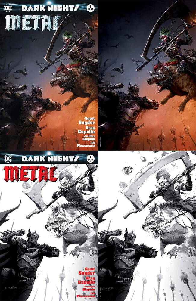 Dark Nights Metal 1 DC 2017 Francesco Mattina Variant Batman Joker (ONLINE ORDER ONLY)
