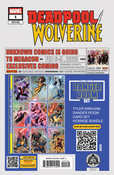[Signed by Tyler Kirkham] Deadpool / Wolverine #1 Unknown Comics Tyler Kirkham Exclusive Var [IN STOCK] (ONLINE ORDER ONLY)