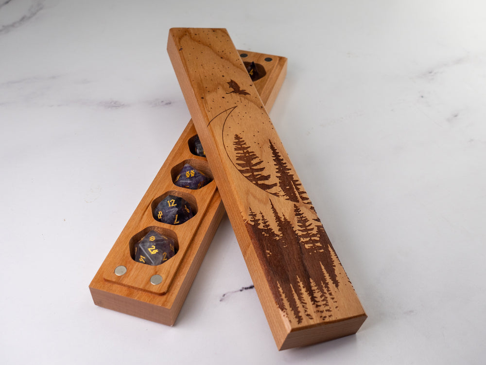 Dragon Moon | Engraved Council of 7 Dice Vault (ONLINE ORDER ONLY)