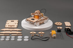 Rubber Bands Tank DIY Kit, Educational STEM Toy (ONLINE ORDER ONLY)