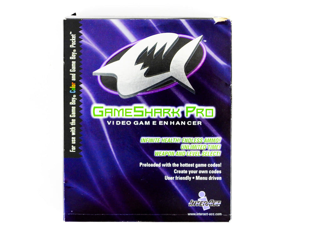 Game Shark Pro for Gameboy Color and Gameboy Pocket (Gameboy Color) (ONLINE ORDER ONLY)