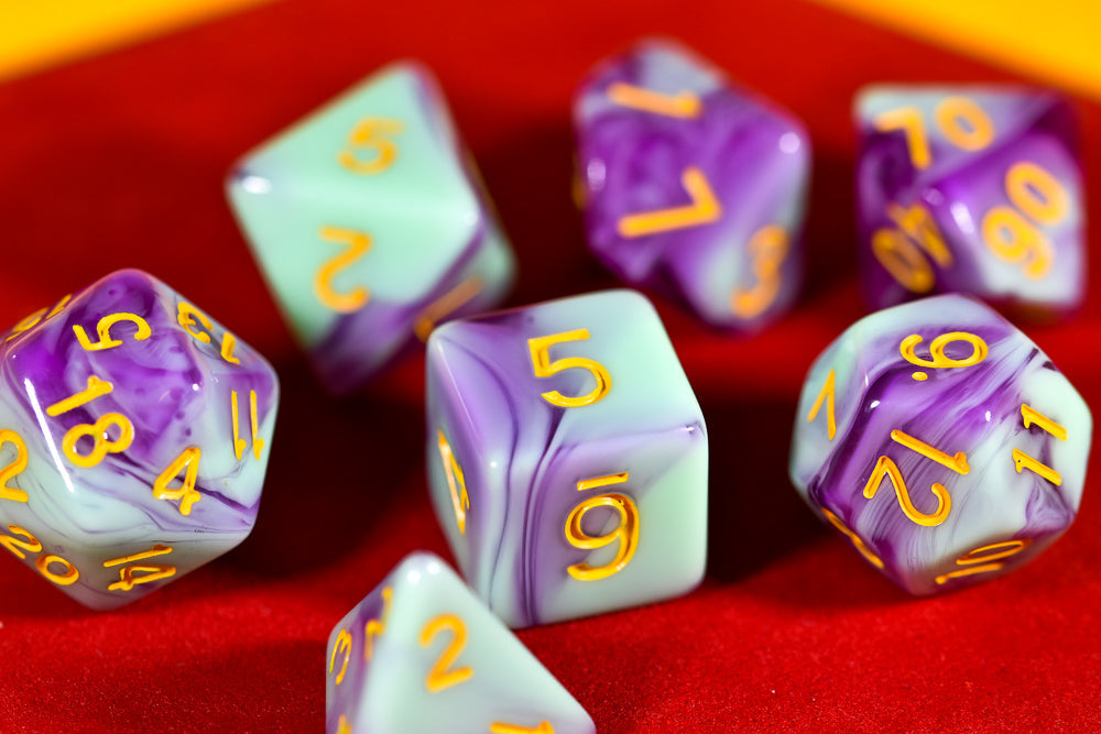 Mystic Orchid Dual Color Swirl Translucent Purple/ Opaque Green (Online Only)