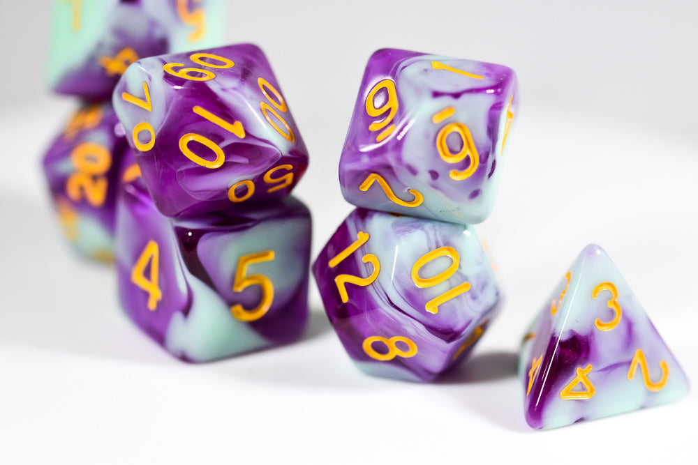 Mystic Orchid Dual Color Swirl Translucent Purple/ Opaque Green (Online Only)