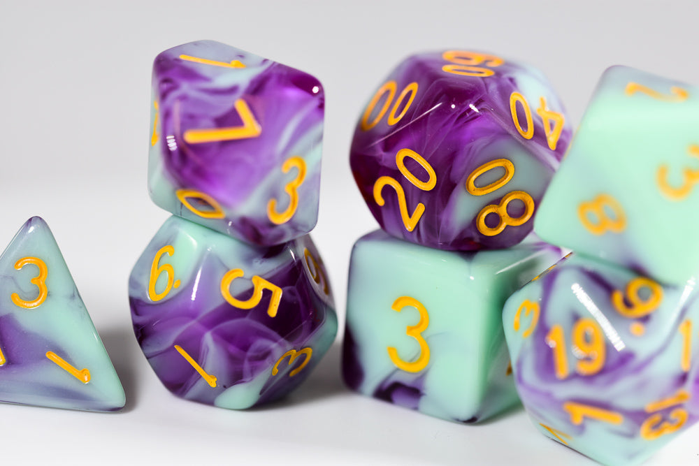 Mystic Orchid Dual Color Swirl Translucent Purple/ Opaque Green (Online Only)