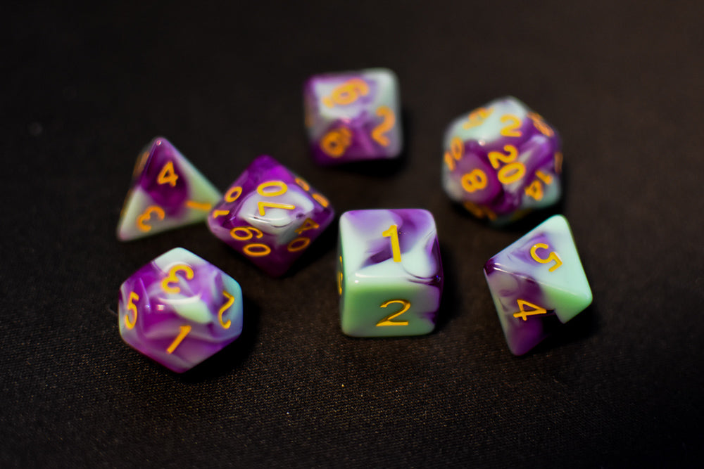 Mystic Orchid Dual Color Swirl Translucent Purple/ Opaque Green (Online Only)