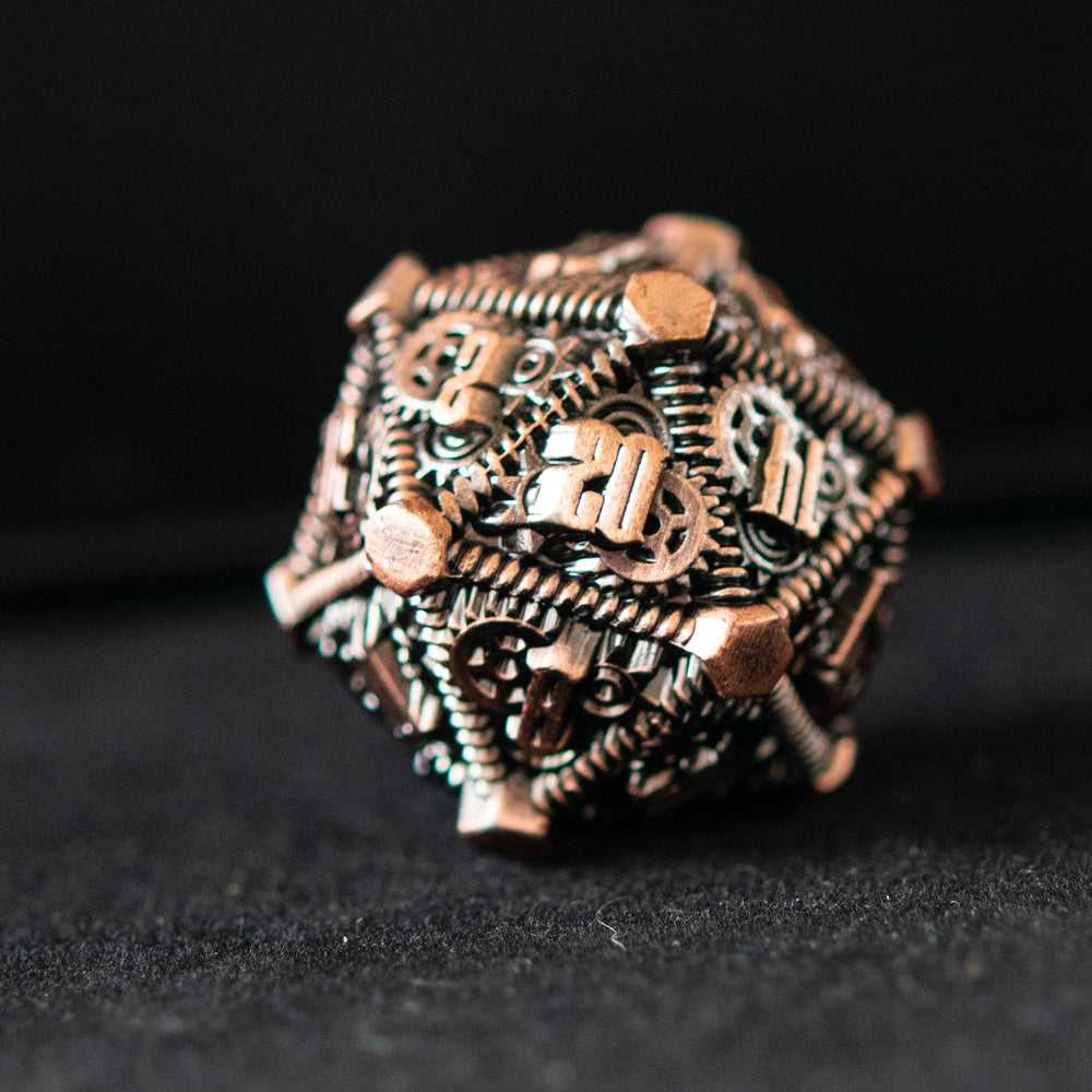 Bronze - Weird West Wasteland Metal Dice Set (ONLINE ORDER ONLY)
