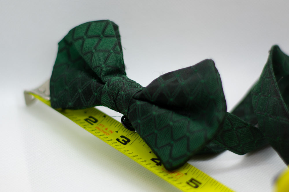 Green Bowtie Adjustable Formal Wedding Party Necktie Bow Tie Tuxedo (Online Only)