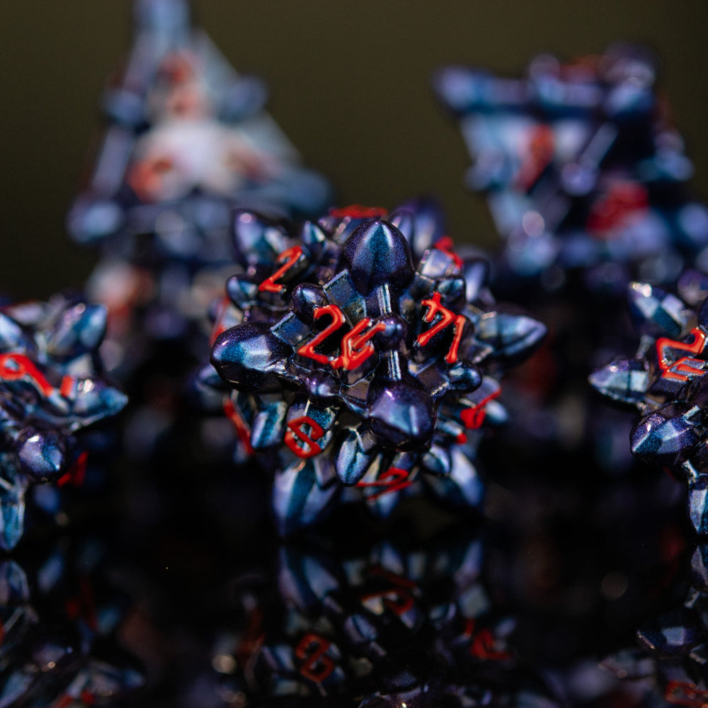Asteroid Fields Metal Dice Set - Eunomia (ONLINE ORDER ONLY)