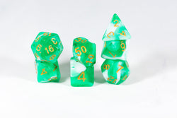 Spirit Living Dual Color Swirl Translucent Green/White (Online Only)